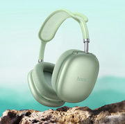 Premium Bluetooth 5.4 Wireless Headphones with 90-Hour Battery | TF Card and AUX Mode (W55) - Green