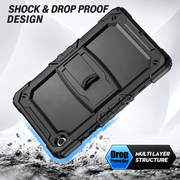 Samsung Galaxy Tab A11 8.7-inch Heavy Duty Rugged Shockproof Silicone Case With Built-in Screen Protector