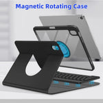 360° Rotating iPad 10.2 2019-2021 Keyboard Case with Wireless Bluetooth