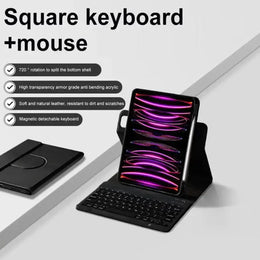 360° Rotating iPad 9.7 2017/2018 Keyboard Case with Wireless Bluetooth