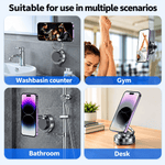 360-degree rotating magnetic phone holder with foldable design