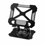 360° Rotating Tablet & Phone Stand | Adjustable Metal Desktop Holder for Smartphones iPad Tablets
