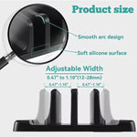 4-in-1 Vertical Laptop Stand | Multi-Device Desktop Holder for Laptops Tablets & Notebooks