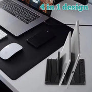 4-in-1 Vertical Laptop Stand | Multi-Device Desktop Holder for Laptops Tablets & Notebooks