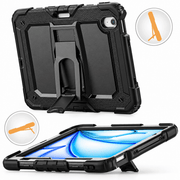 iPad 9.7-inch 6th Generation (2018) Heavy Duty Rugged Shockproof Silicone Case With Built-in Screen Protector