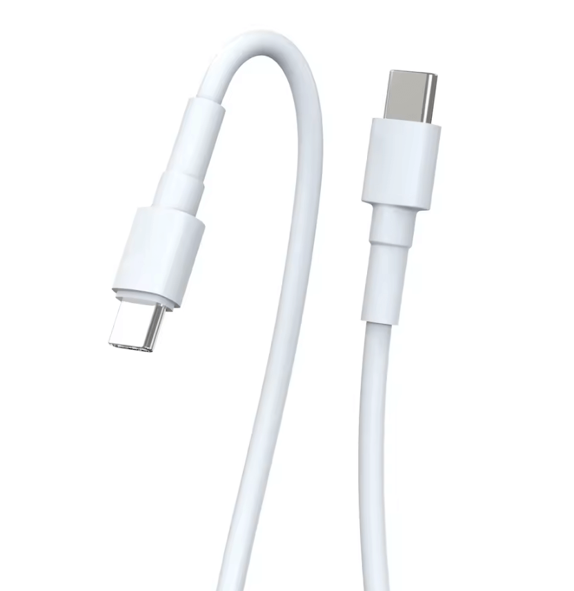 5A 100W USB-C to USB-C fast charging cable front view