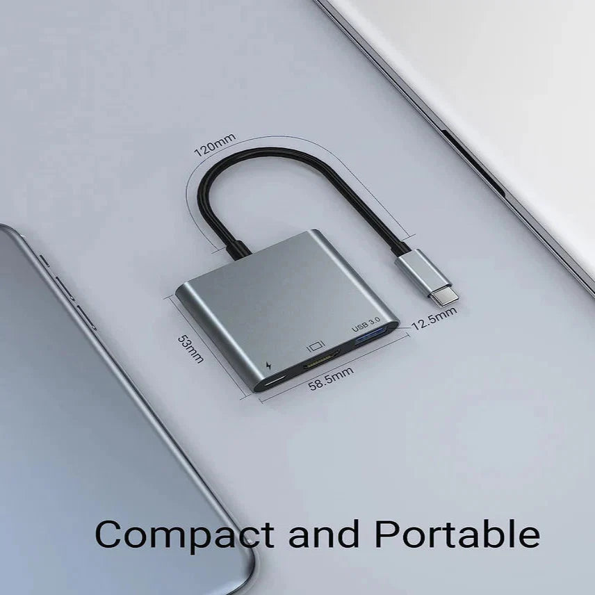 USB3.1-C Type-C To HUB Adapter