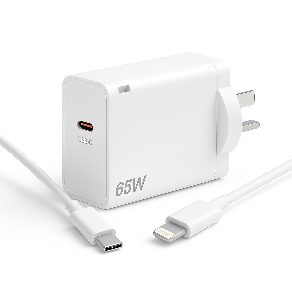 65W USB-C charger with Type-C cable
