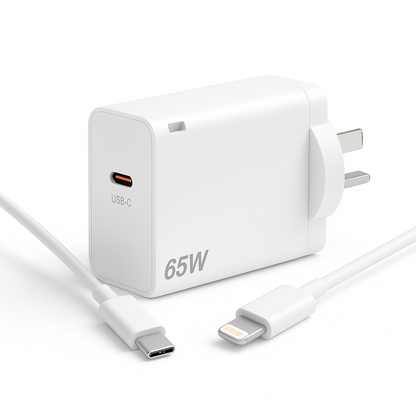 65W USB-C charger with Type-C cable
