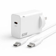 65W USB-C Fast Charger – Super Speed PD with Cable Options
