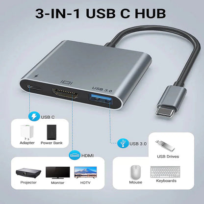USB3.1-C Type-C To HUB Adapter