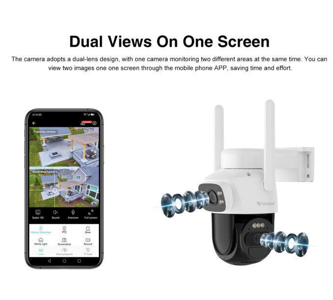 Solar 4G Security Camera Outdoor