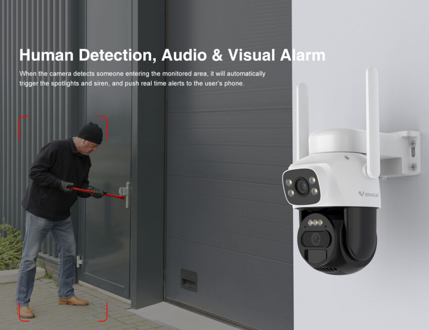 Solar 4G Security Camera Outdoor