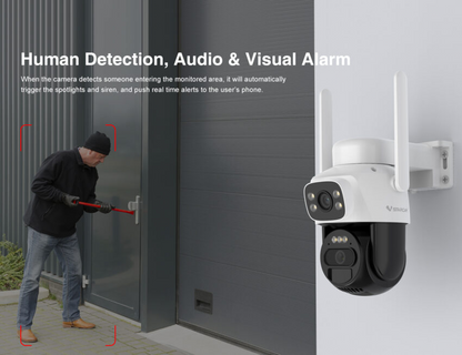 Solar 4G Security Camera Outdoor