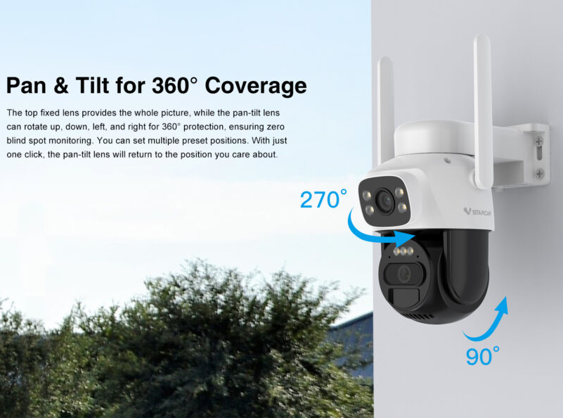 Outdoor Solar Wifi Security Camera