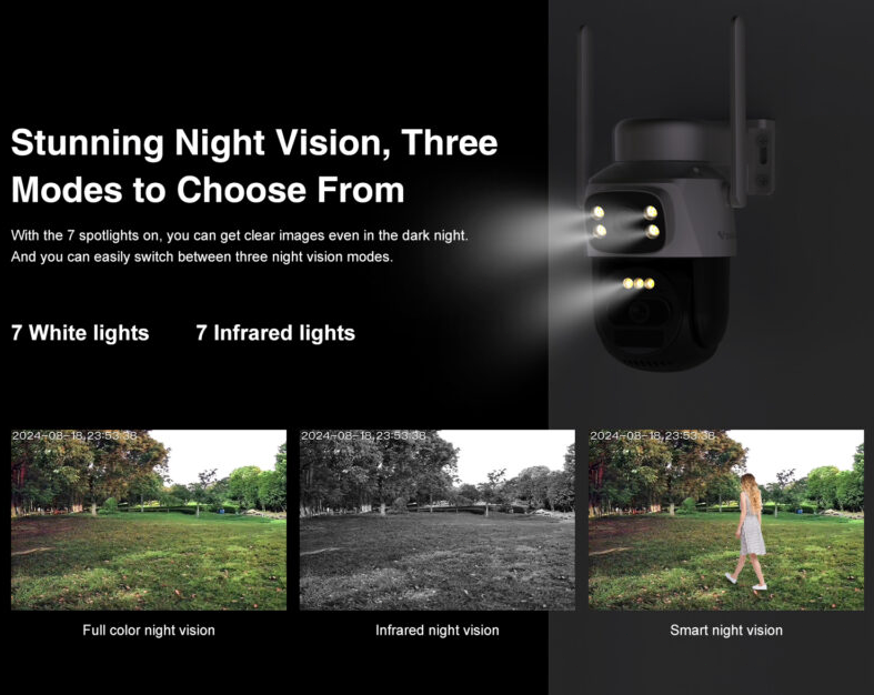 Outdoor Solar Wifi Security Camera