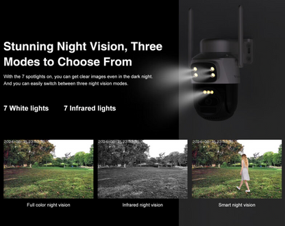 Outdoor Solar Wifi Security Camera