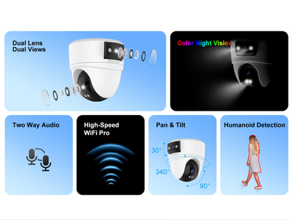 Vstarcam Security Camera Dual Lens