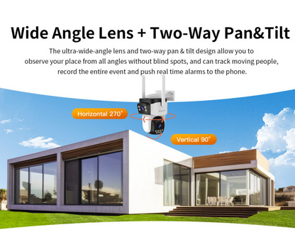 Vstarcam Outdoor Security Camera Dual Lens