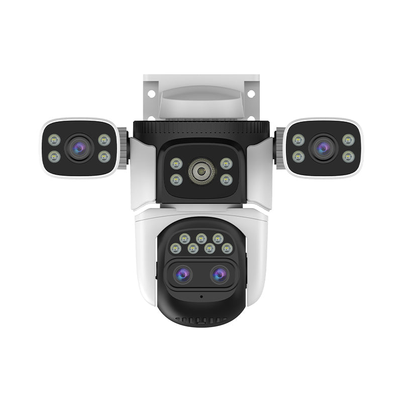 Outdoor Security Camera Four Lens