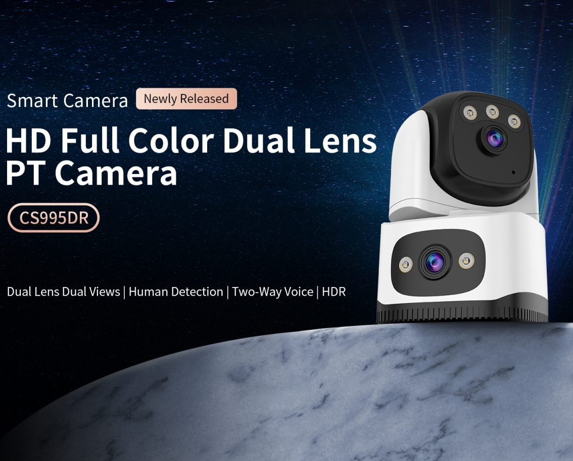 Dual Lens Security Camera