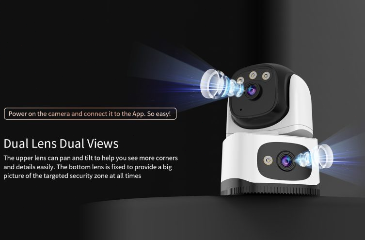 Dual Lens Security Camera