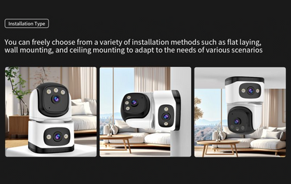 Dual Lens Security Camera