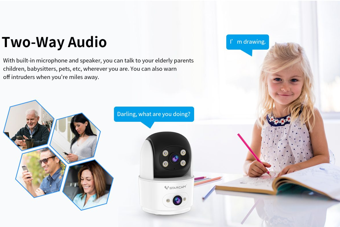 Vstarcam CS996DR Indoor Security Camera