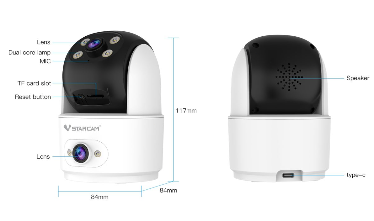Vstarcam CS996DR Indoor Security Camera