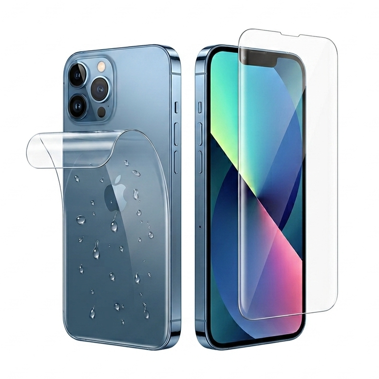Hydrogel Screen Protector for iPhone 13 Pro (Screen & Back)
