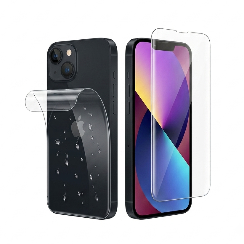 Hydrogel Screen Protector for iPhone 14 (Screen & Back)