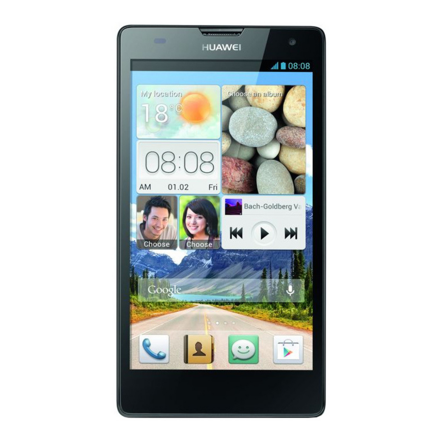 Hydrogel Screen Protector for Huawei Ascend G740 (2013) (Pack of 2)