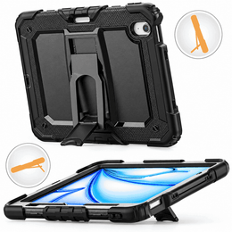 iPad 9th Generation 10.2-inch (2021) Heavy Duty Rugged Shockproof Silicone Case With Built-in Screen Protector