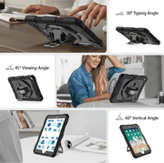 iPad 10.2-inch 7th Generation (2019) Heavy Duty Rugged Shockproof Silicone Case With Front Screen Protector Default Title