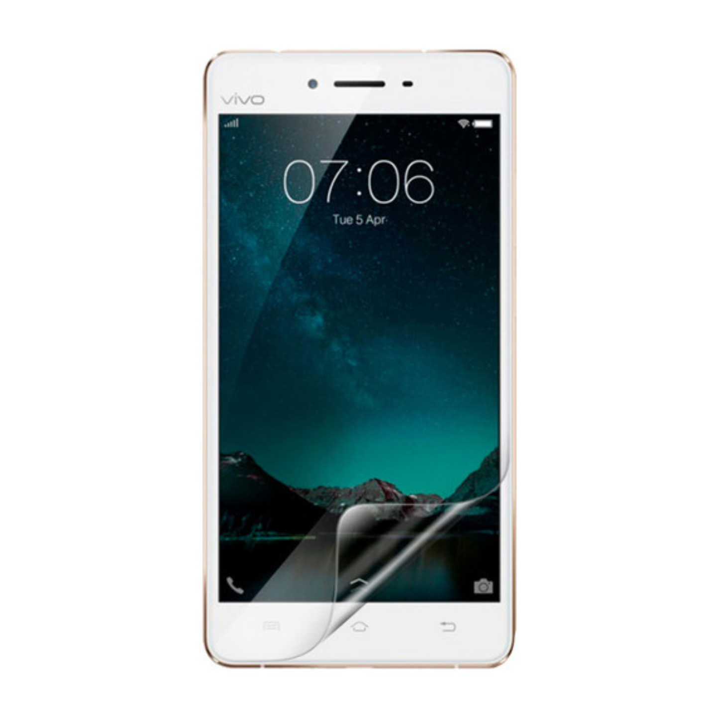 Hydrogel Screen Protector for Vivo V3 (Pack of 2)