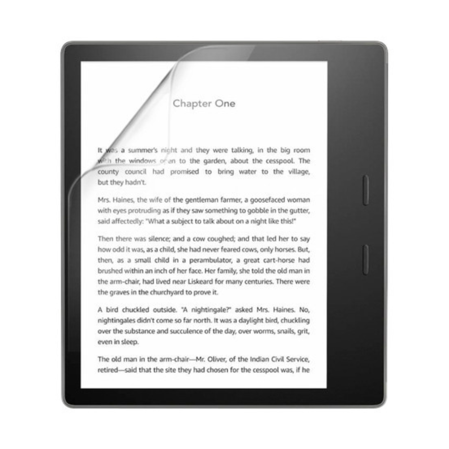 Hydrogel Screen Protector for Kindle Oasis (3rd Iteration)