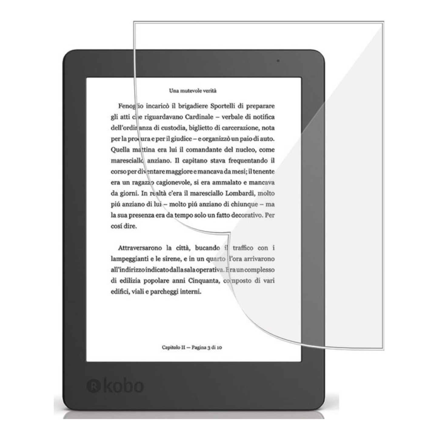 Hydrogel Screen Protector for Kobo Aura H2O Edition 2 (Pack of 2)