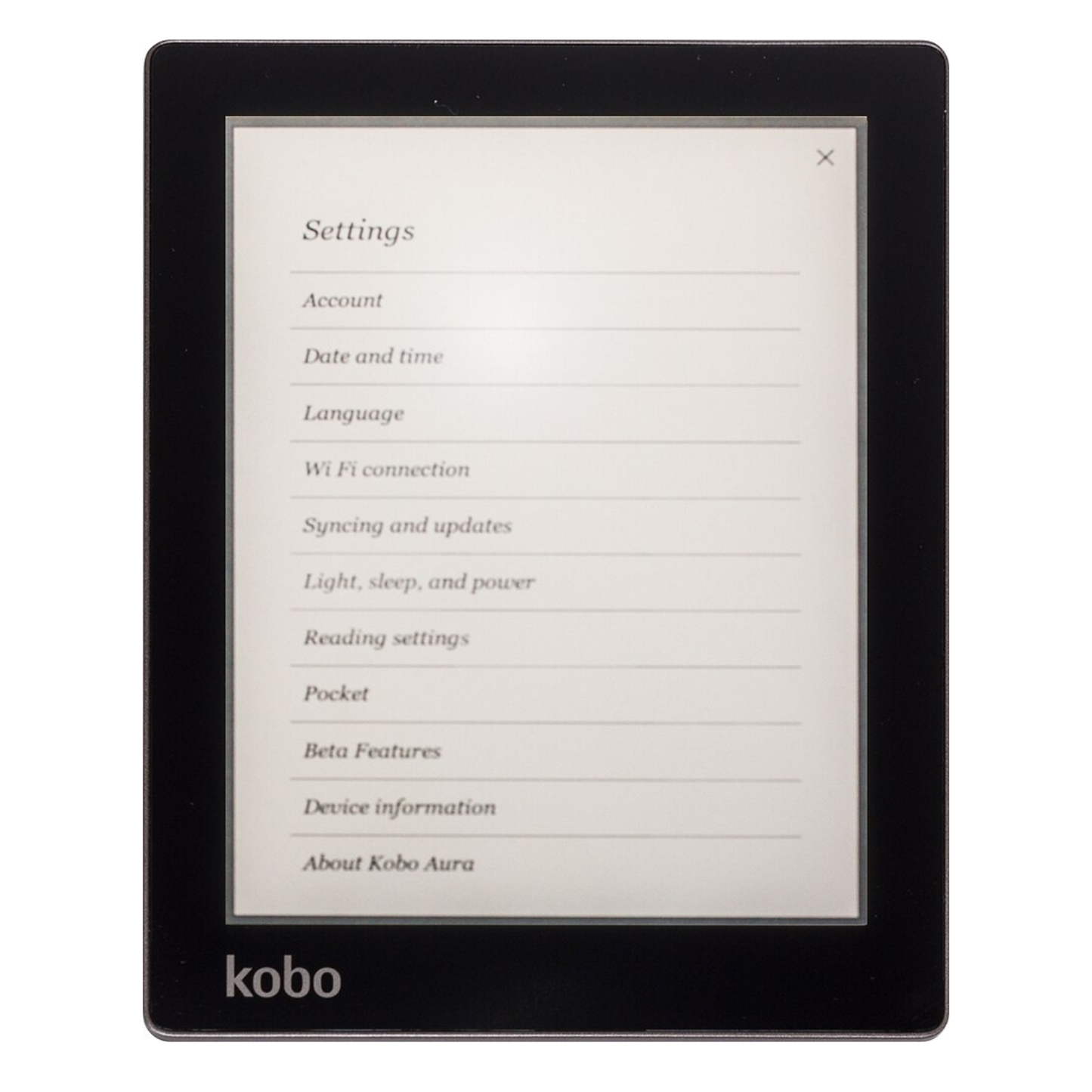 Hydrogel Screen Protector for Kobo eReader (Pack of 2)