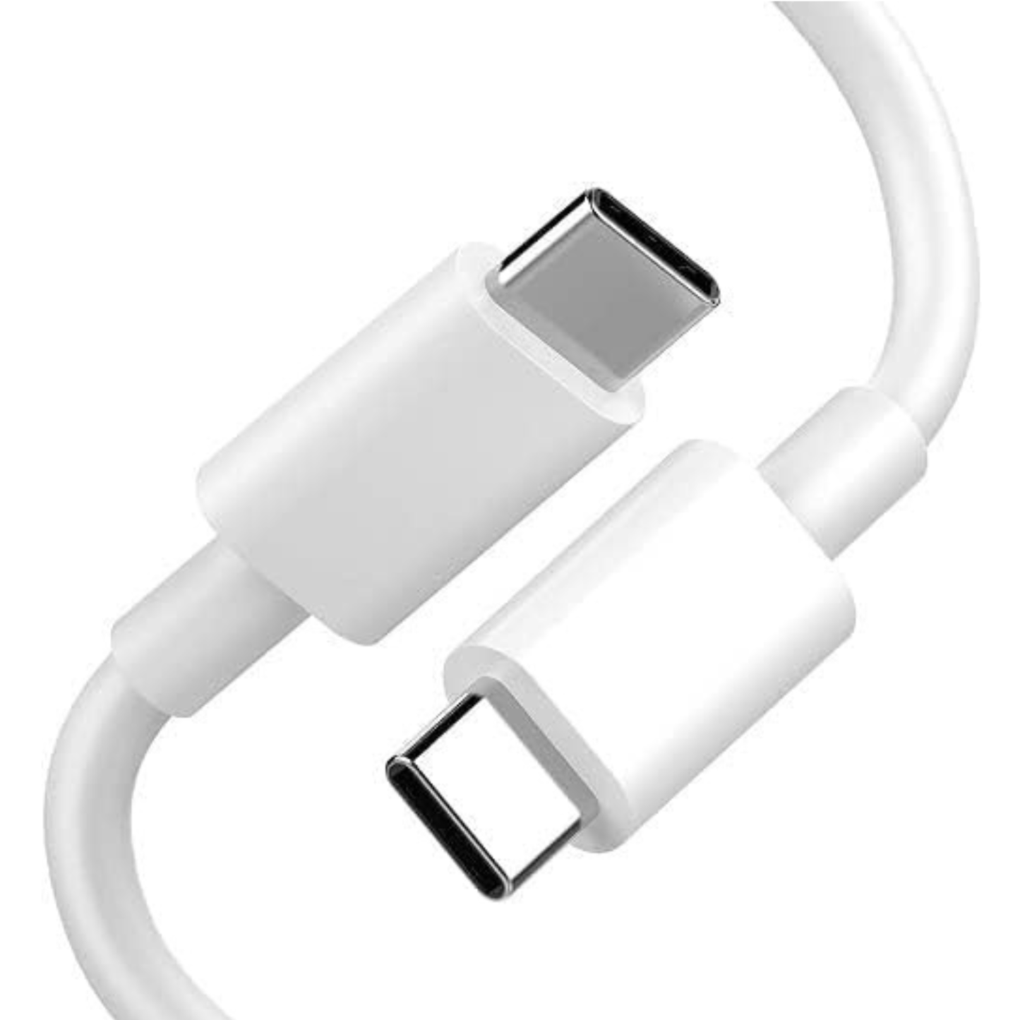 Charger Cable for Oppo Phones USB-C to USB-C (White) 1m
