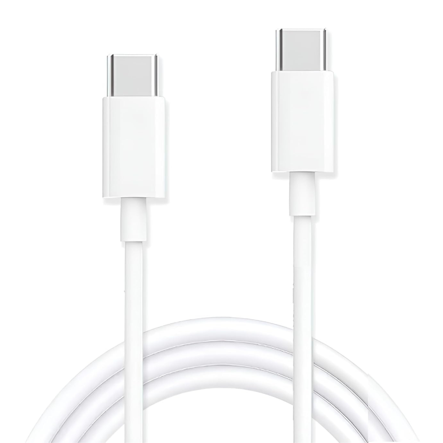Charger Cable for Google Phones USB-C to USB-C (White) 1m