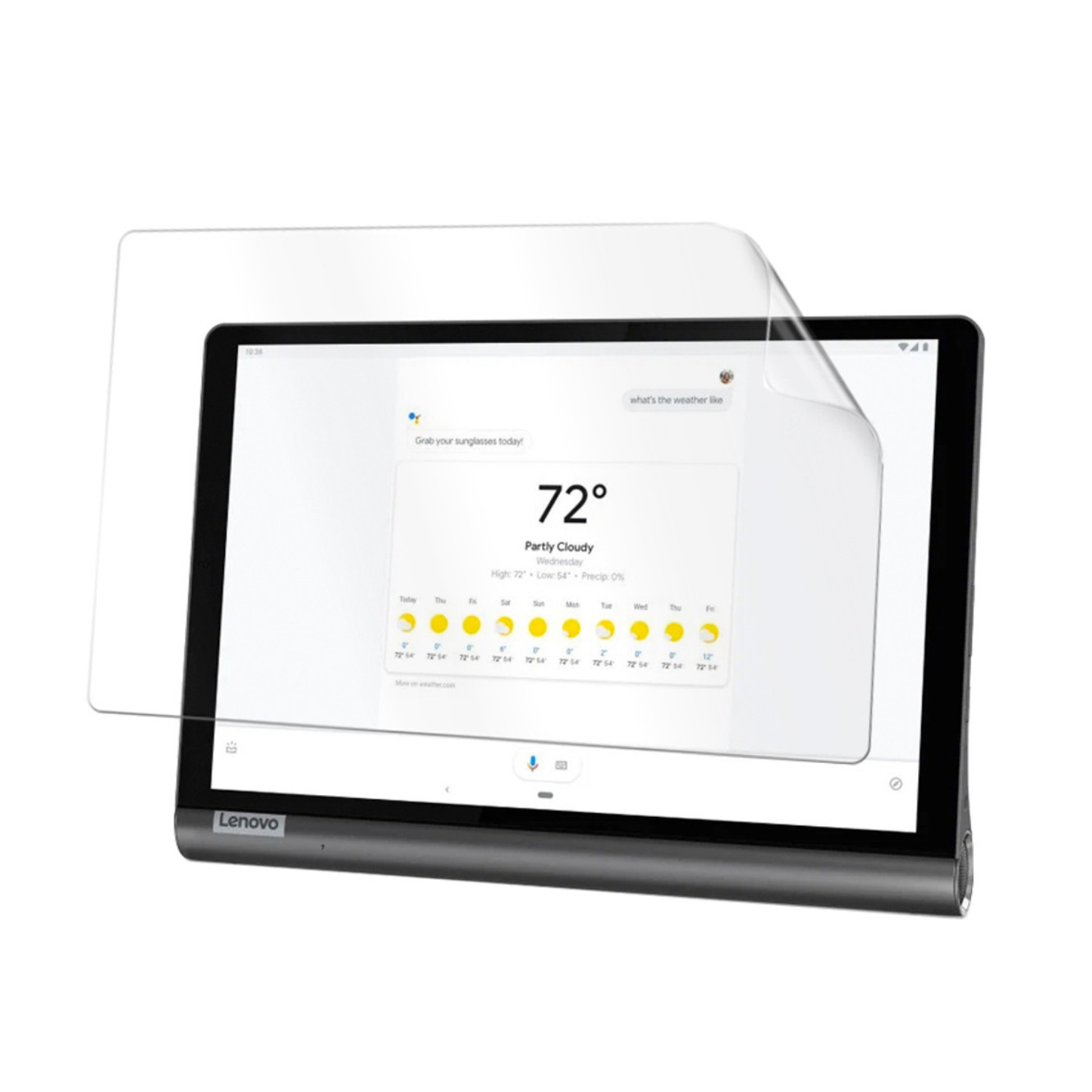 Hydrogel Screen Protector for Lenovo Yoga Smart Tab