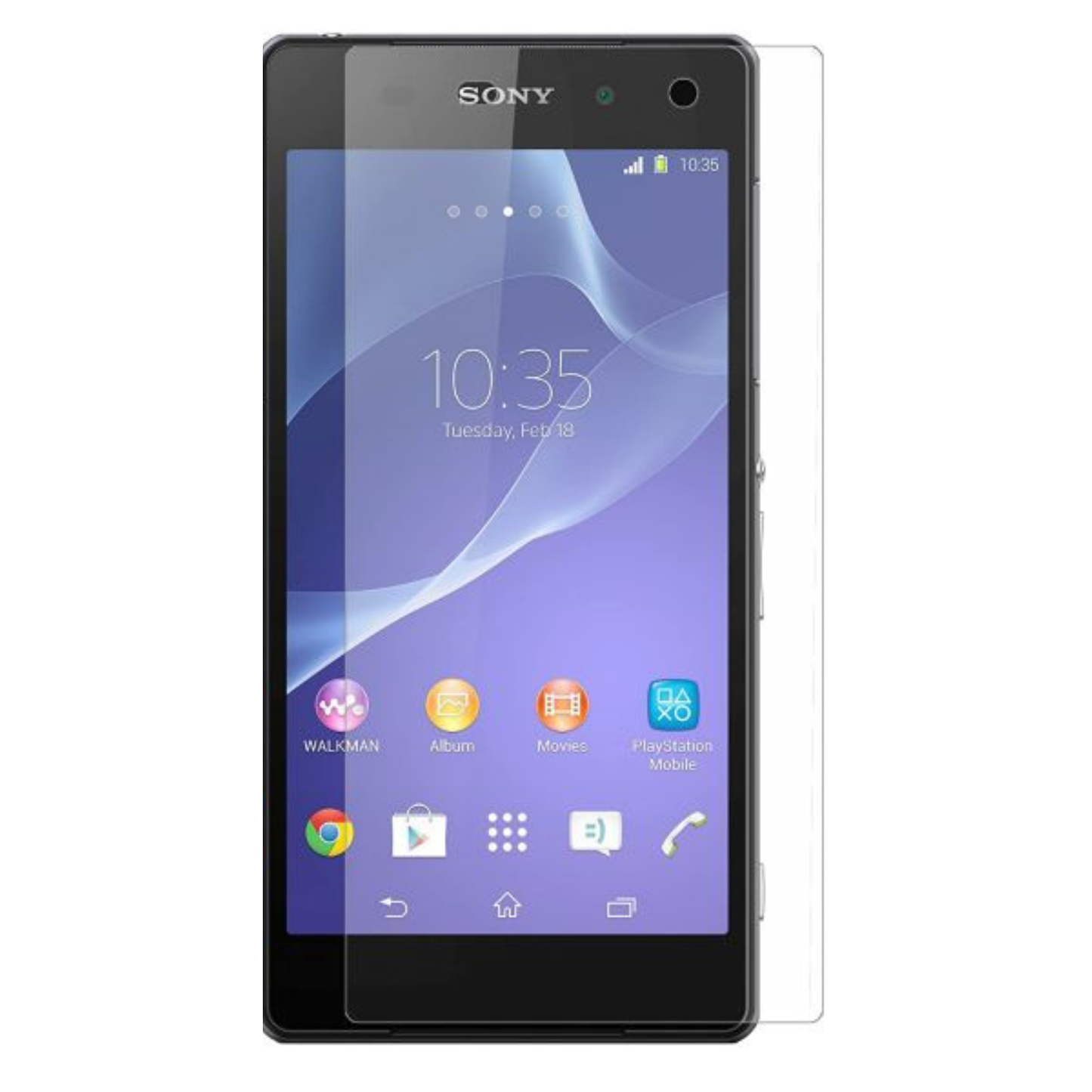 Hydrogel Screen Protector for Sony Xperia M2 (Pack of 2)
