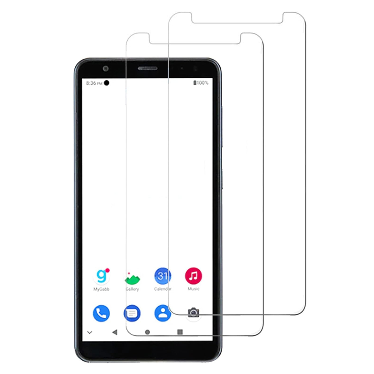 Hydrogel Screen Protector for ZTE Gabb Z2 (Pack of 2)