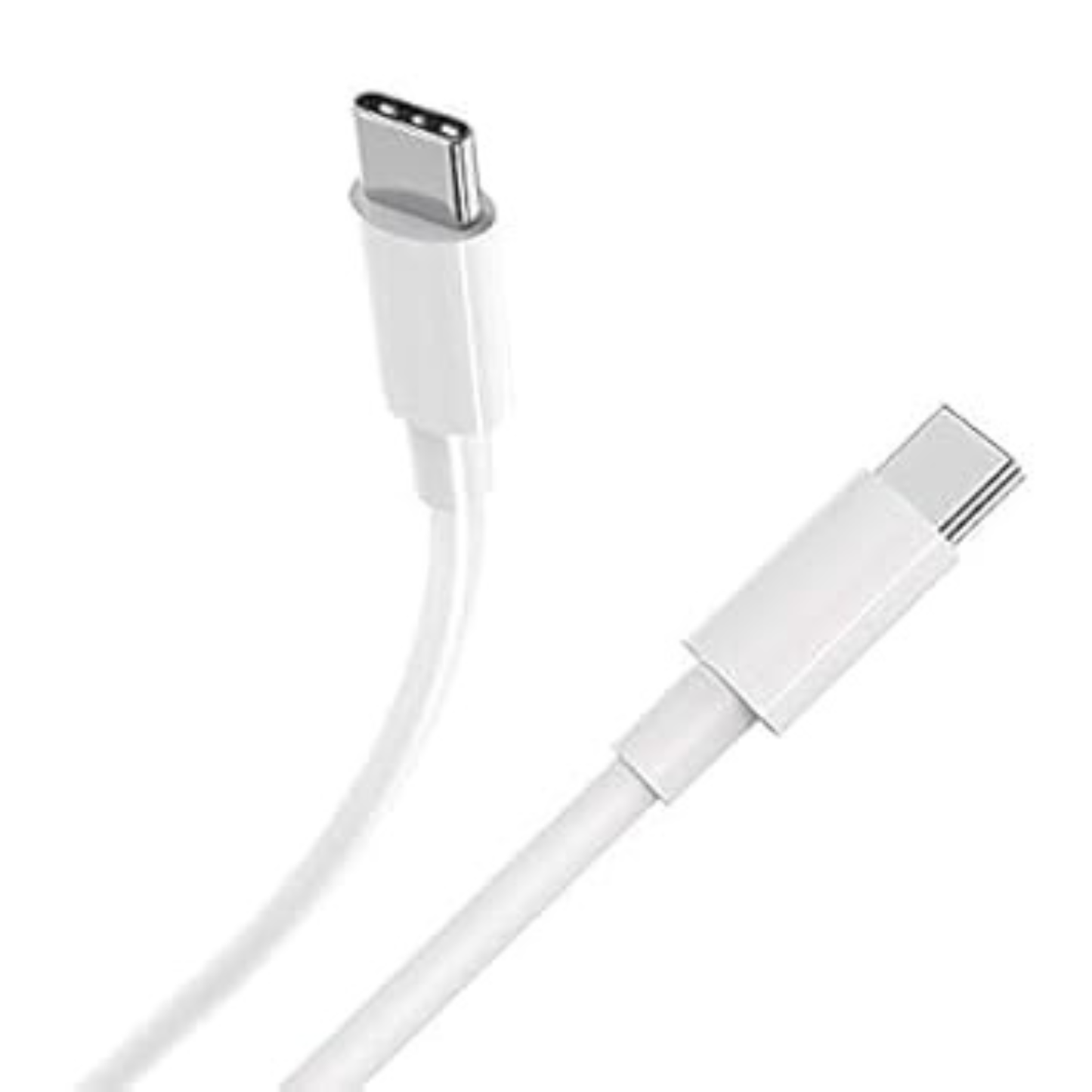 Charger Cable for Xiaomi Phones USB-C to USB-C (White) 1m