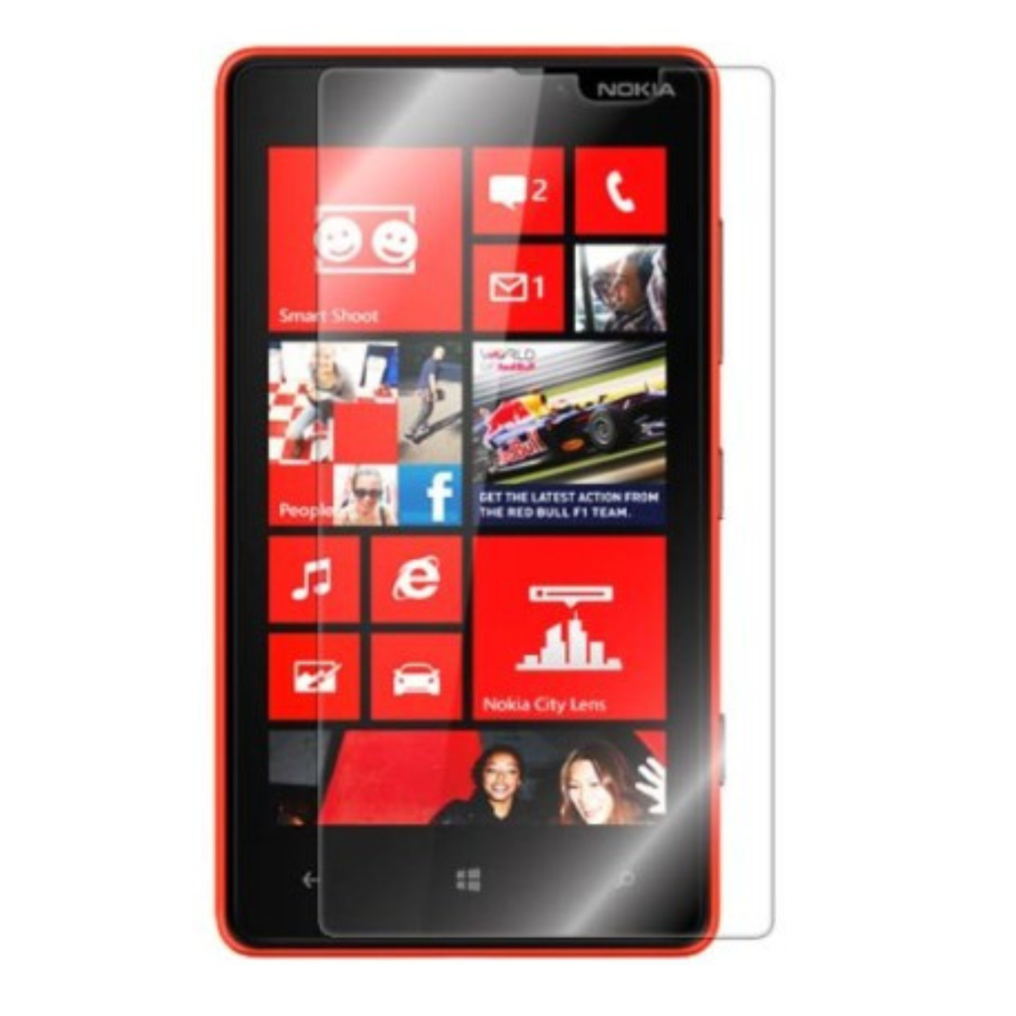 Hydrogel Screen Protector for Nokia Lumia 820 (Pack of 2)