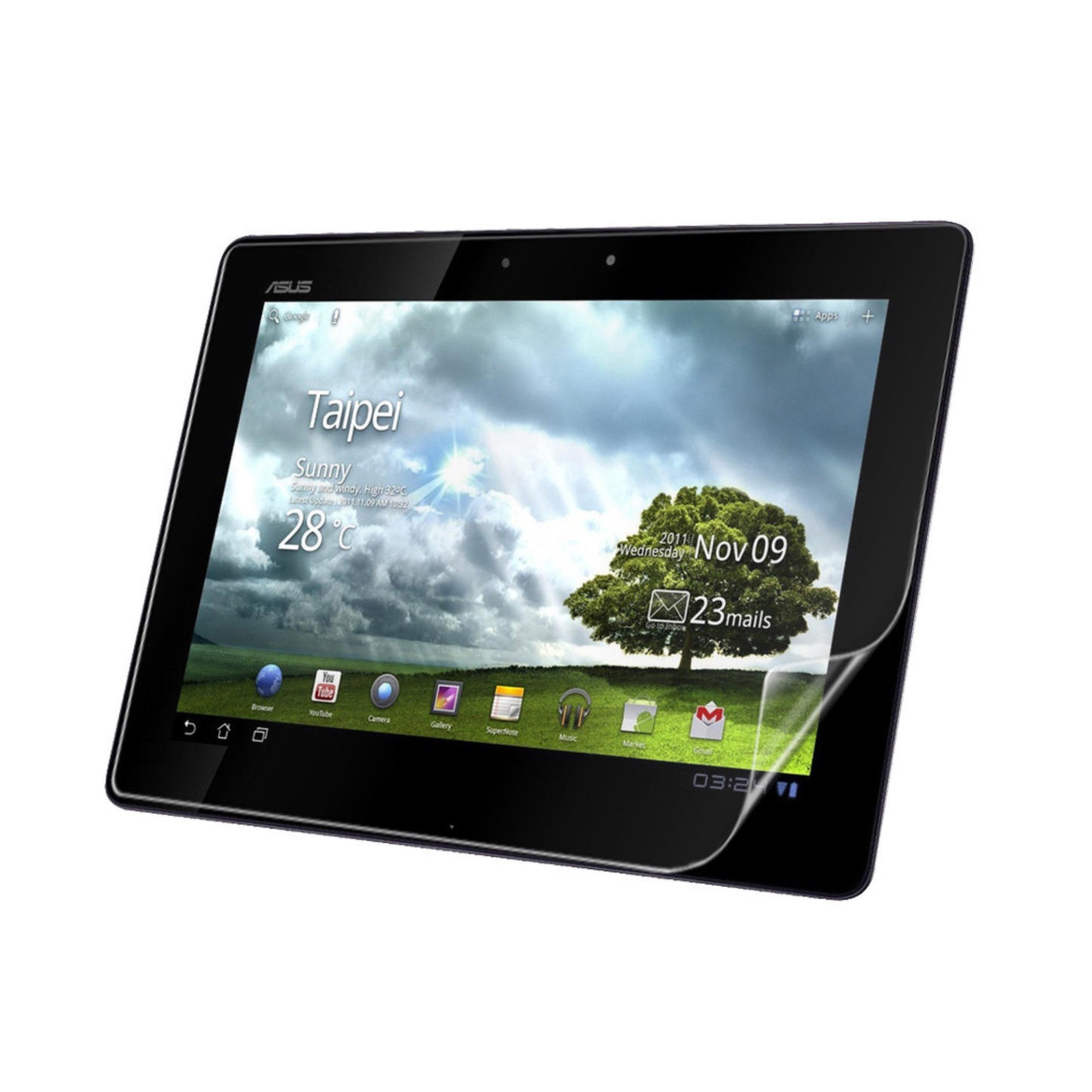 Hydrogel Screen Protector for Asus Transformer Prime TF700T (Pack of 2)