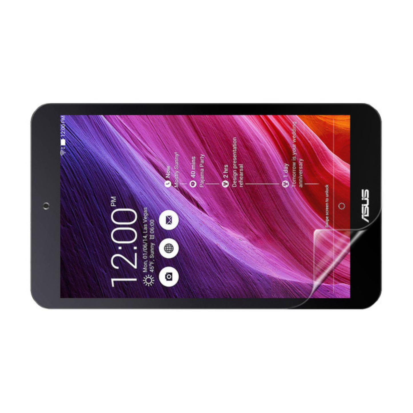 Hydrogel Screen Protector for Asus Memo Pad 8 ME181C