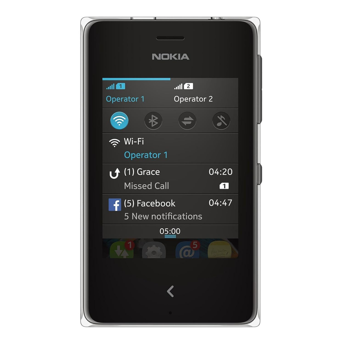 Hydrogel Screen Protector for Nokia Asha 500 (Pack of 2)