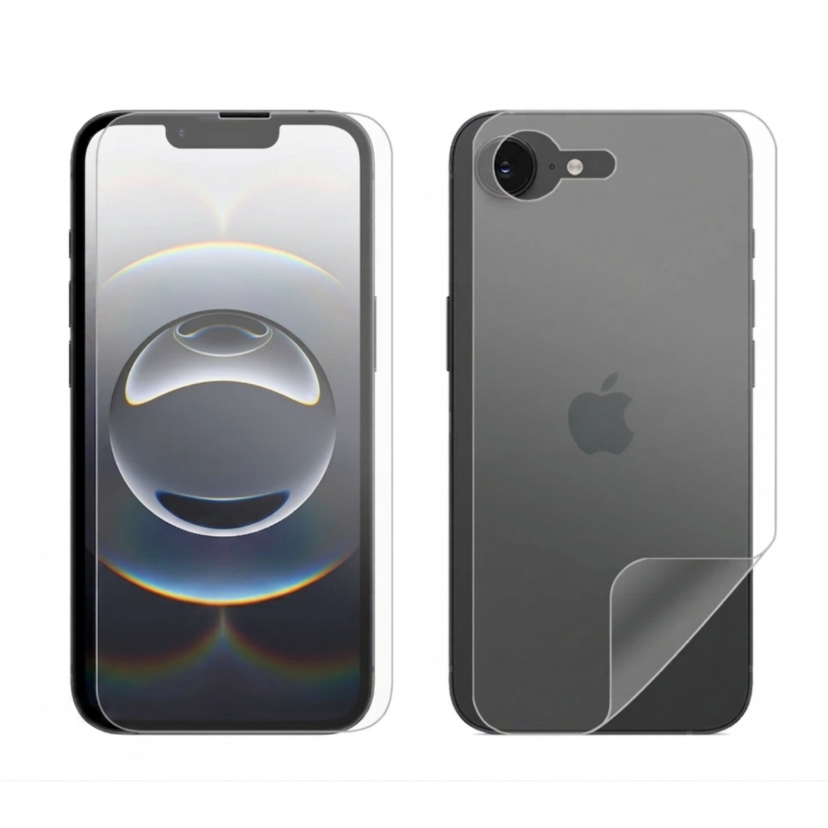Hydrogel Screen Protector for iPhone 16e (Screen & Back)