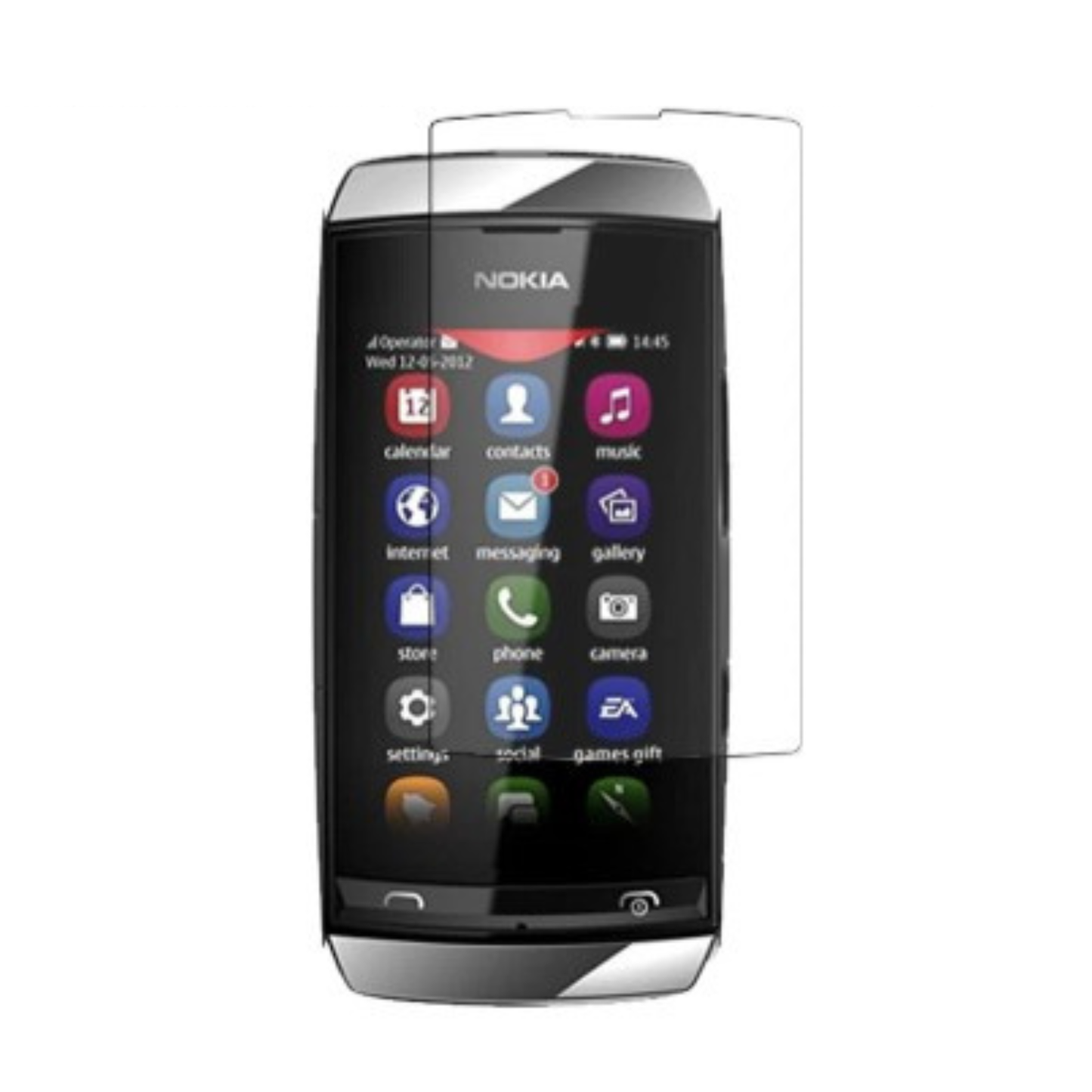 Hydrogel Screen Protector for Nokia Asha 309 (Pack of 2)